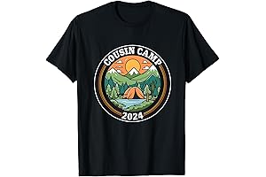 Cousin Camp 2024 Family Summer Vacation Cousin Crew T-Shirt