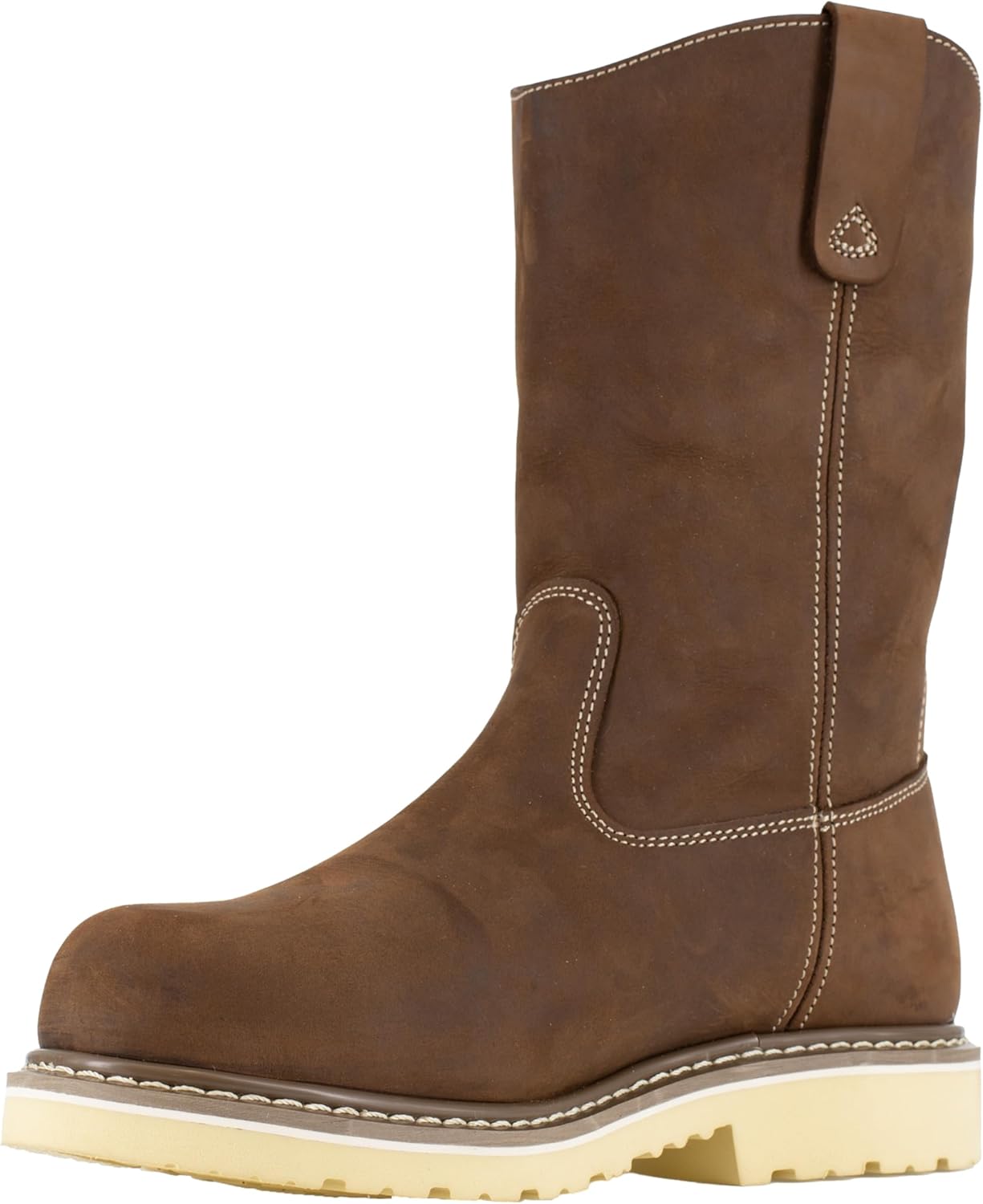Iron Age Solidifier Men's 8" Eh Comp Toe Waterproof Work Boo Brown - 12 Medium