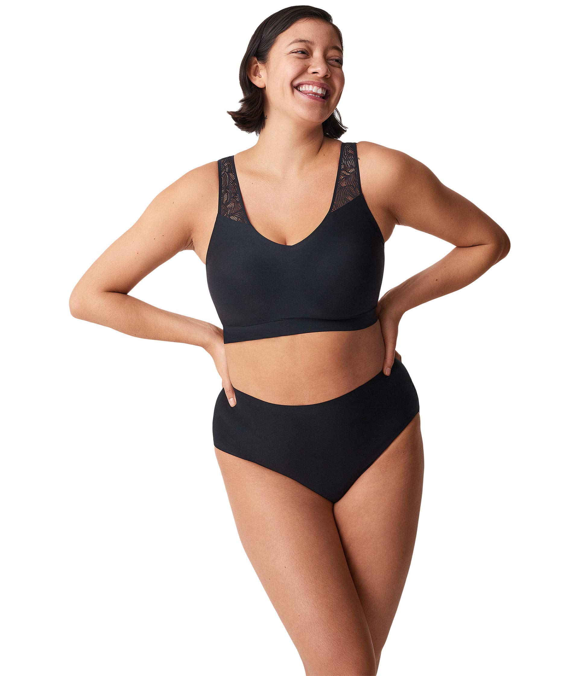 Chantelle Damen Softstretch Uw Sg Sans A. Padded Top Lace Sport-BH (1er Pack)