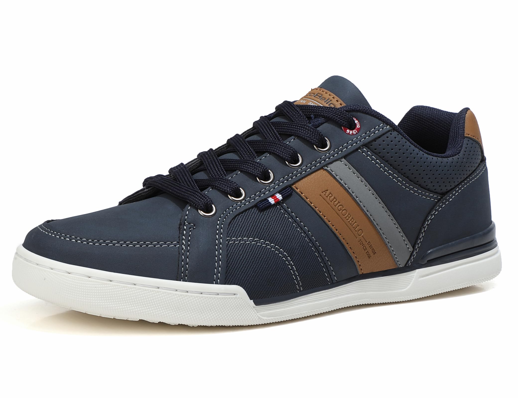 Sponsored Ad – Men Sneakers Casual Shoes Non-slip Lace Up Comfortable Trainers Breathable Footwear Leather Sneaker Size 41-46