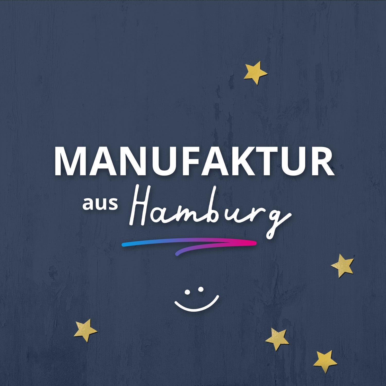 50 Weihnachtskarten personalisiert mit eigenem Text & Foto – Premium Grußkarten Set mit Umschlag - Weihnachten individuell gestalten | Klappkarten A6 | personalisierte Weihnachtskarten edel blau