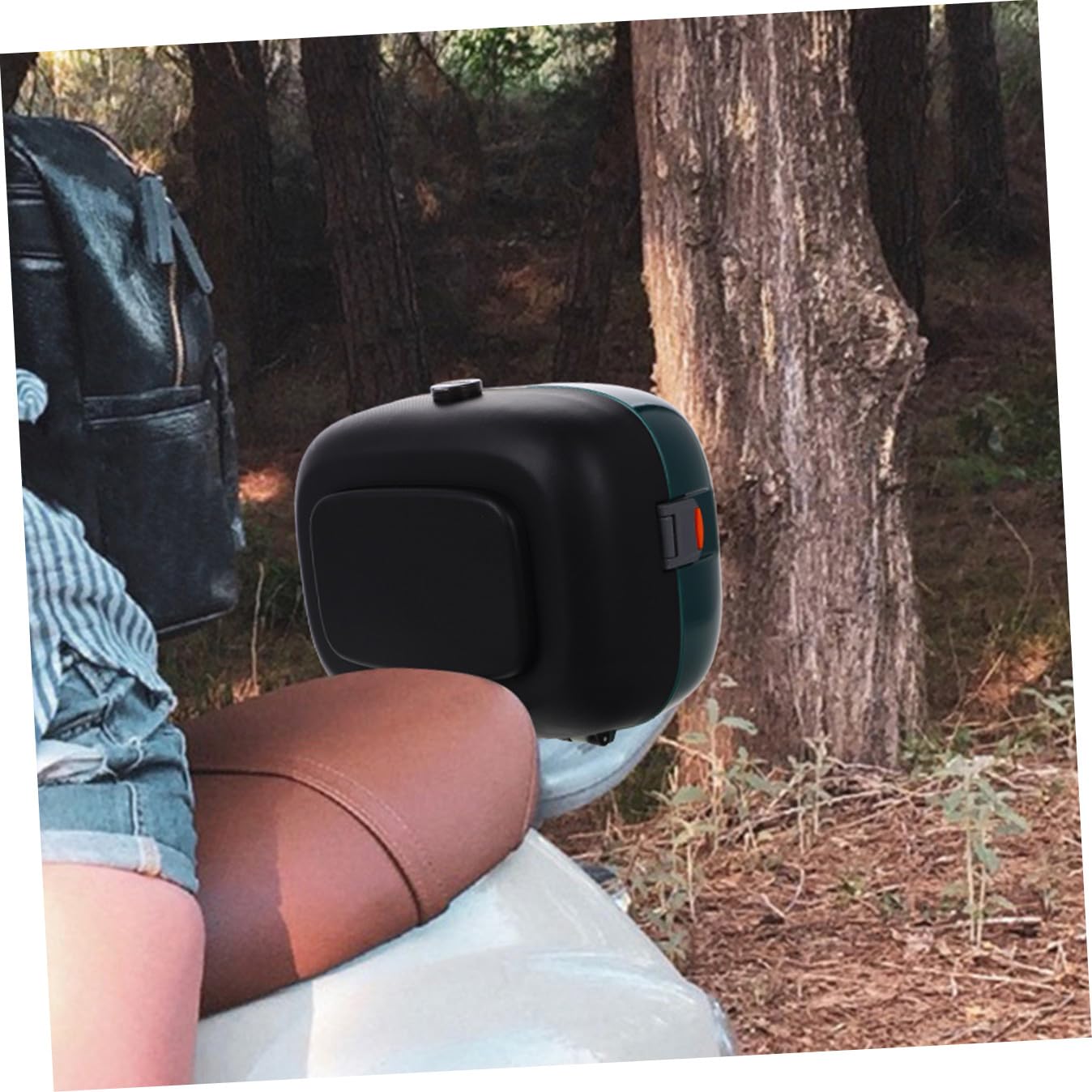 ULTECHNOVO Borsa Posteriore Per Zaino Multifunzionale Per Luggage Storage Accessorio Per Scooter e Biciclette Installazione Facile e Sicura