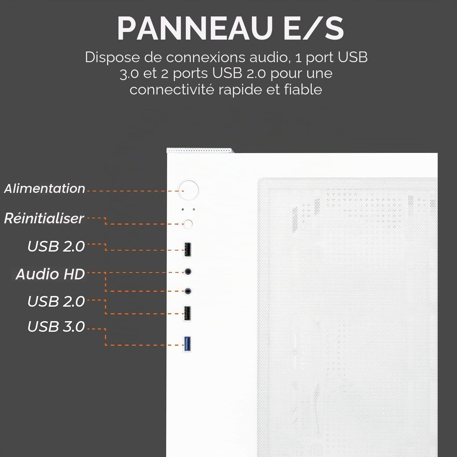 Outlet Computer Outsider PC Gaming Blanc Completo CPU I7 - RAM 32GB - SSD 480GB - GeForce 4GB - Monitor 24"