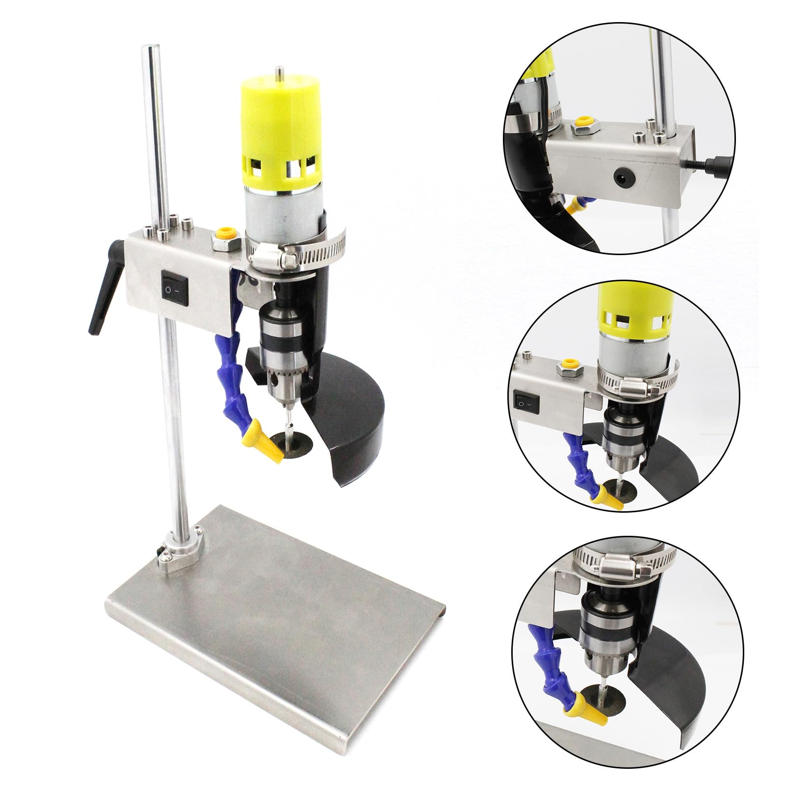 Electric Glass Bottle Cutter Machine - 150W 6000R/Min DIY Tool For Wine Bottle Crafts