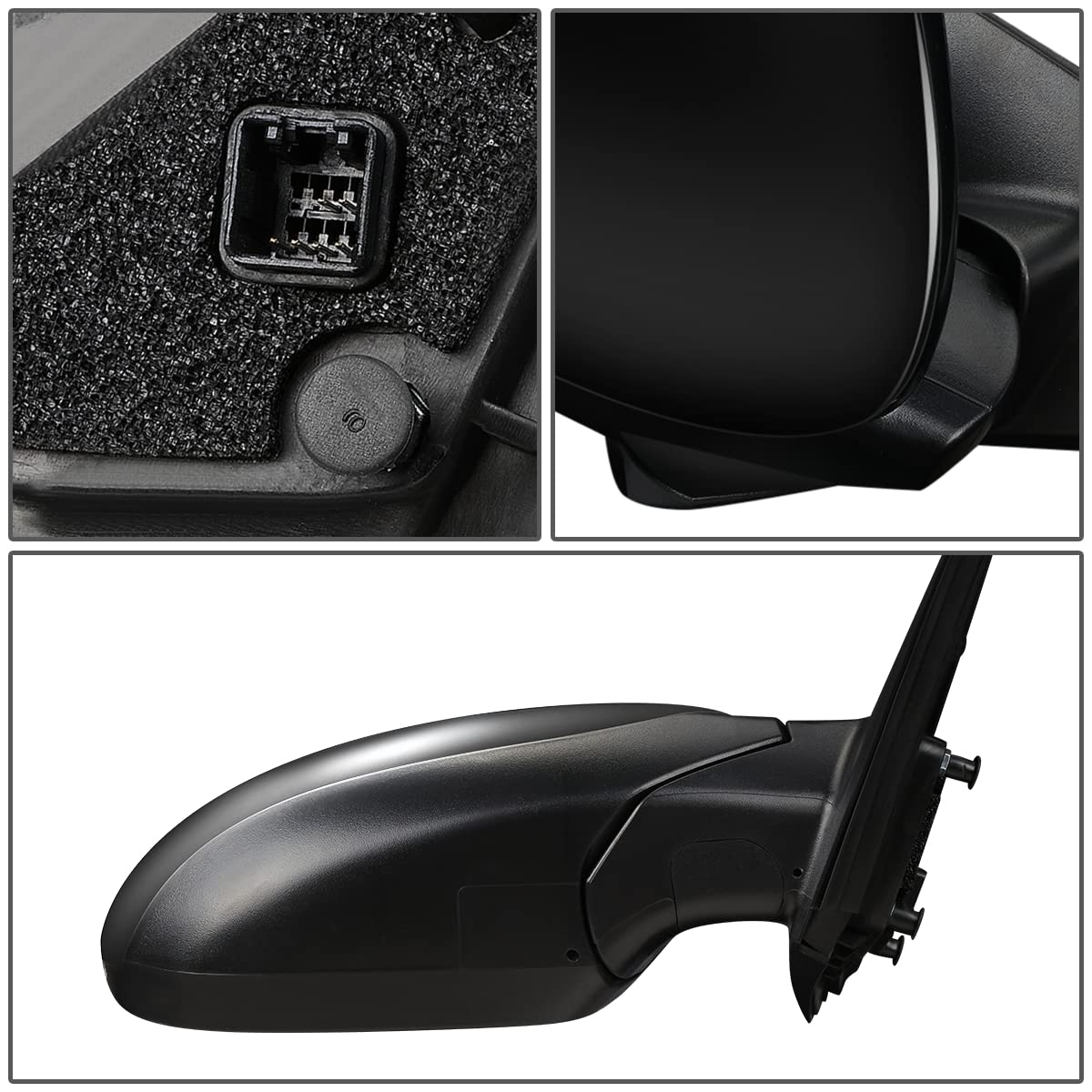 Amazon.com: KI1321153 Factory Style Passenger Right Side Mirror 