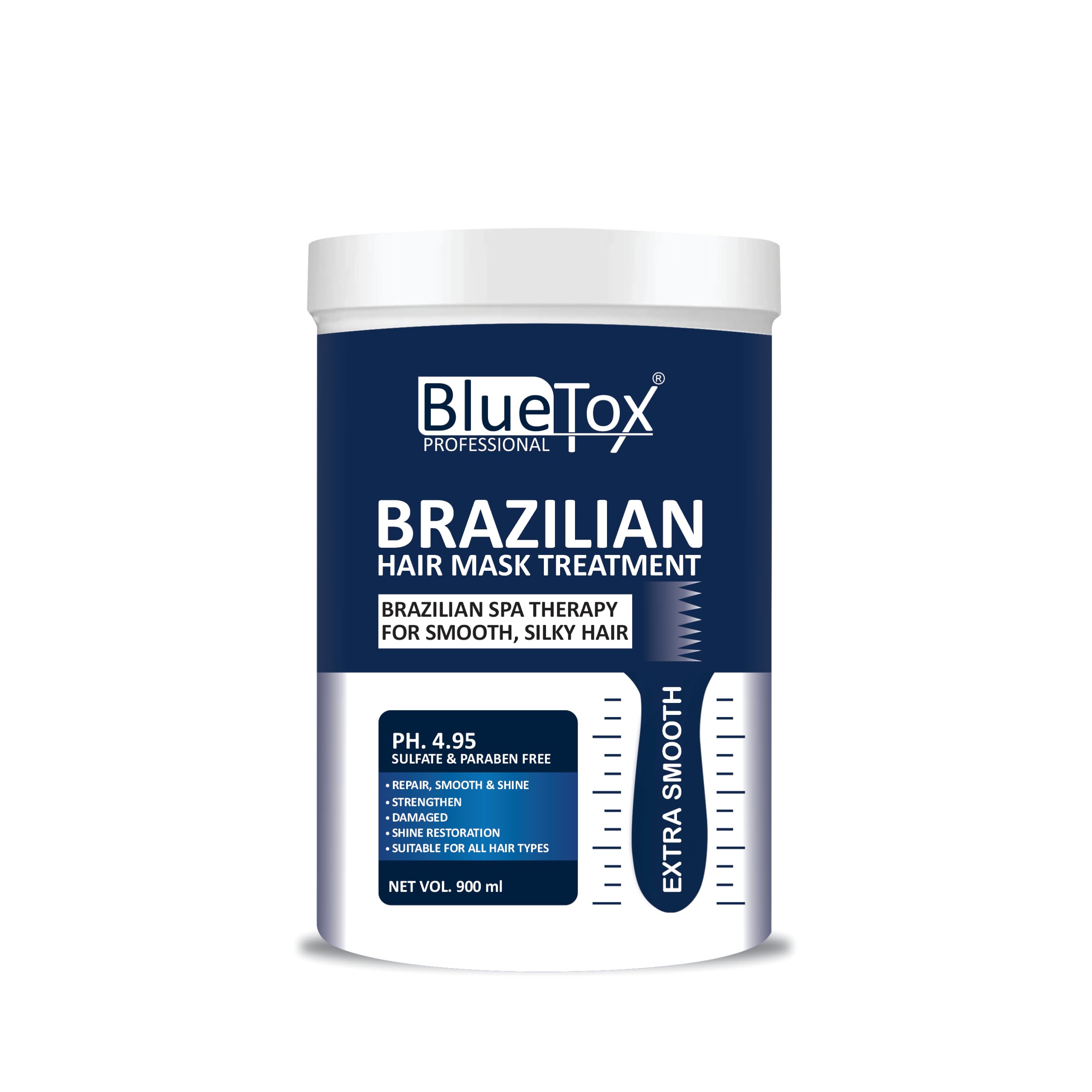 Brazilian Hair Mask For Dry & Frizy Hair | Keratin Protein and Argan Oil | Salon Like Treatment for Dry and Frizzy Hair | Deep Nourishing Hair mask for Women and Men | 900ml-image-34