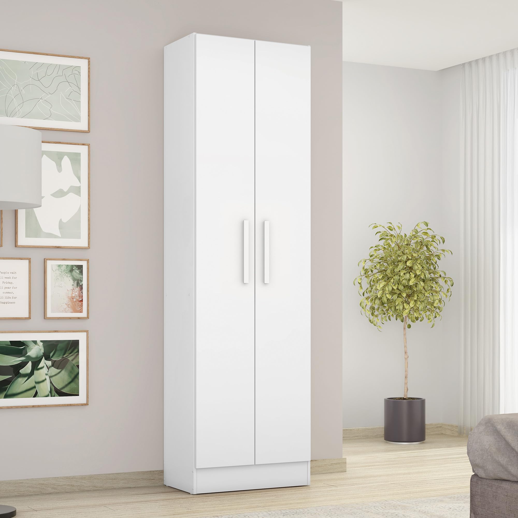 Multiuso Nt4045 com 2 Portas e Prateleiras Branco New | Amazon.com.br