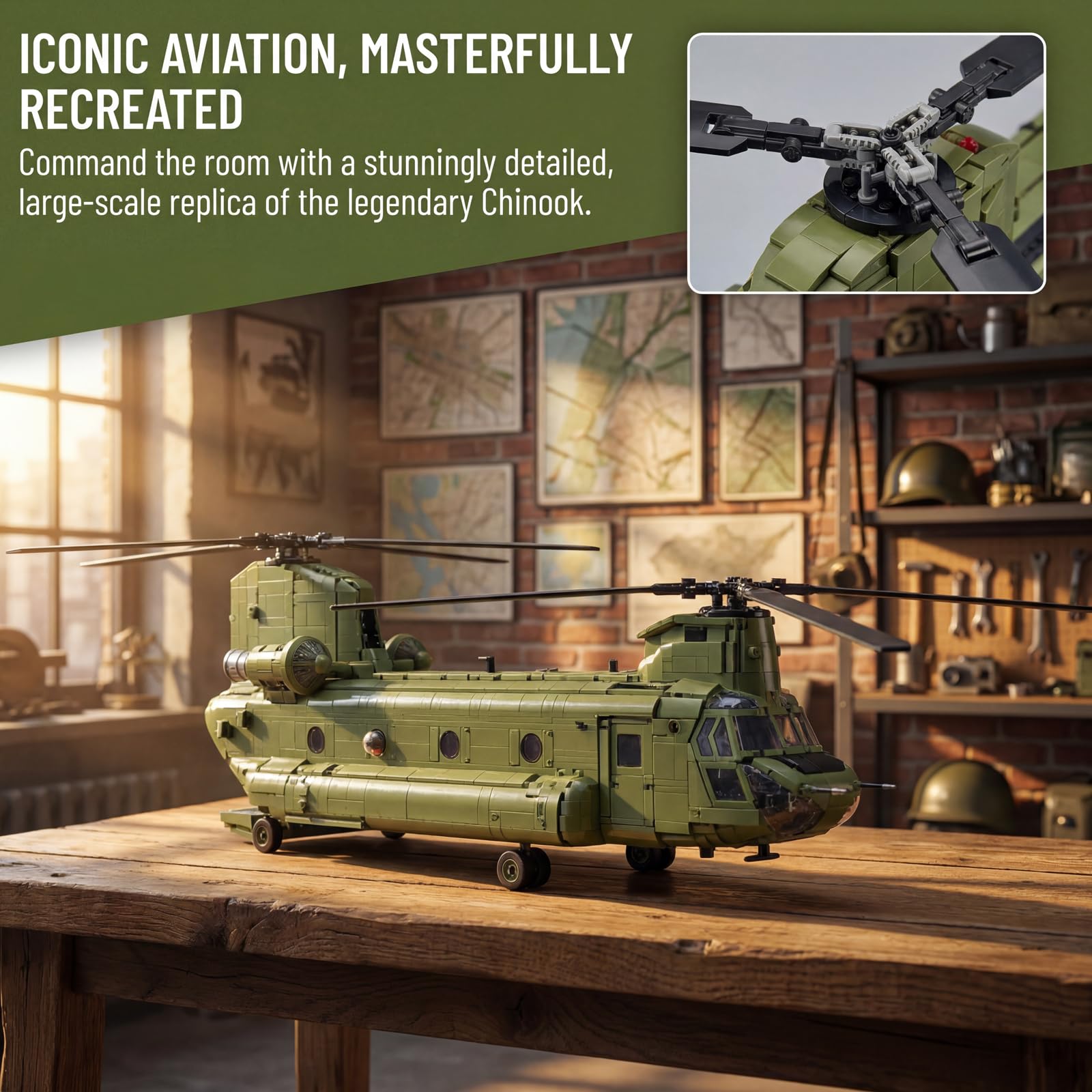 Amazon.co.jp: Ruikytech CH-47 ヘリコプターモデルおもちゃ