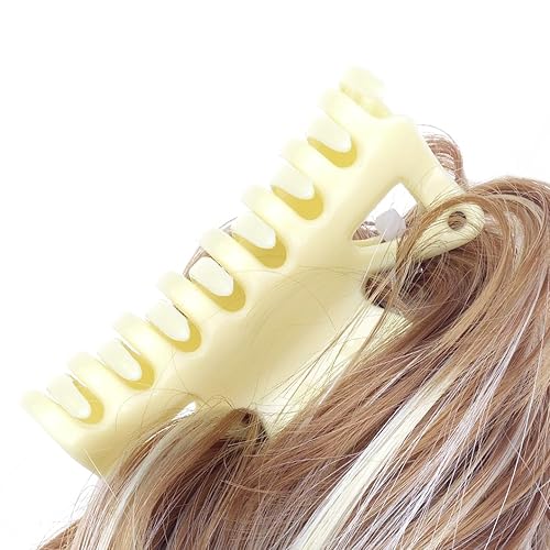 Miniatura 6 de Extensiones de cabello con clip de garra, extensiones de cabello corto y lacio, moño despeinado, recogido y desordenado para mujeres y niñas