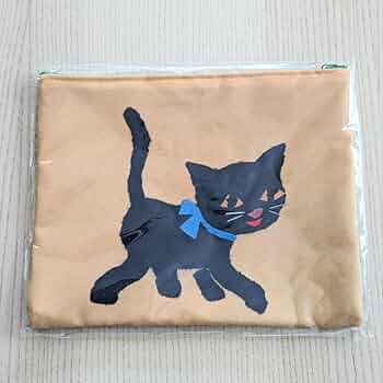 【nekoページ】 楽天市場】【Petit Noir】不思議な黒猫（ナイロンオックス）猫