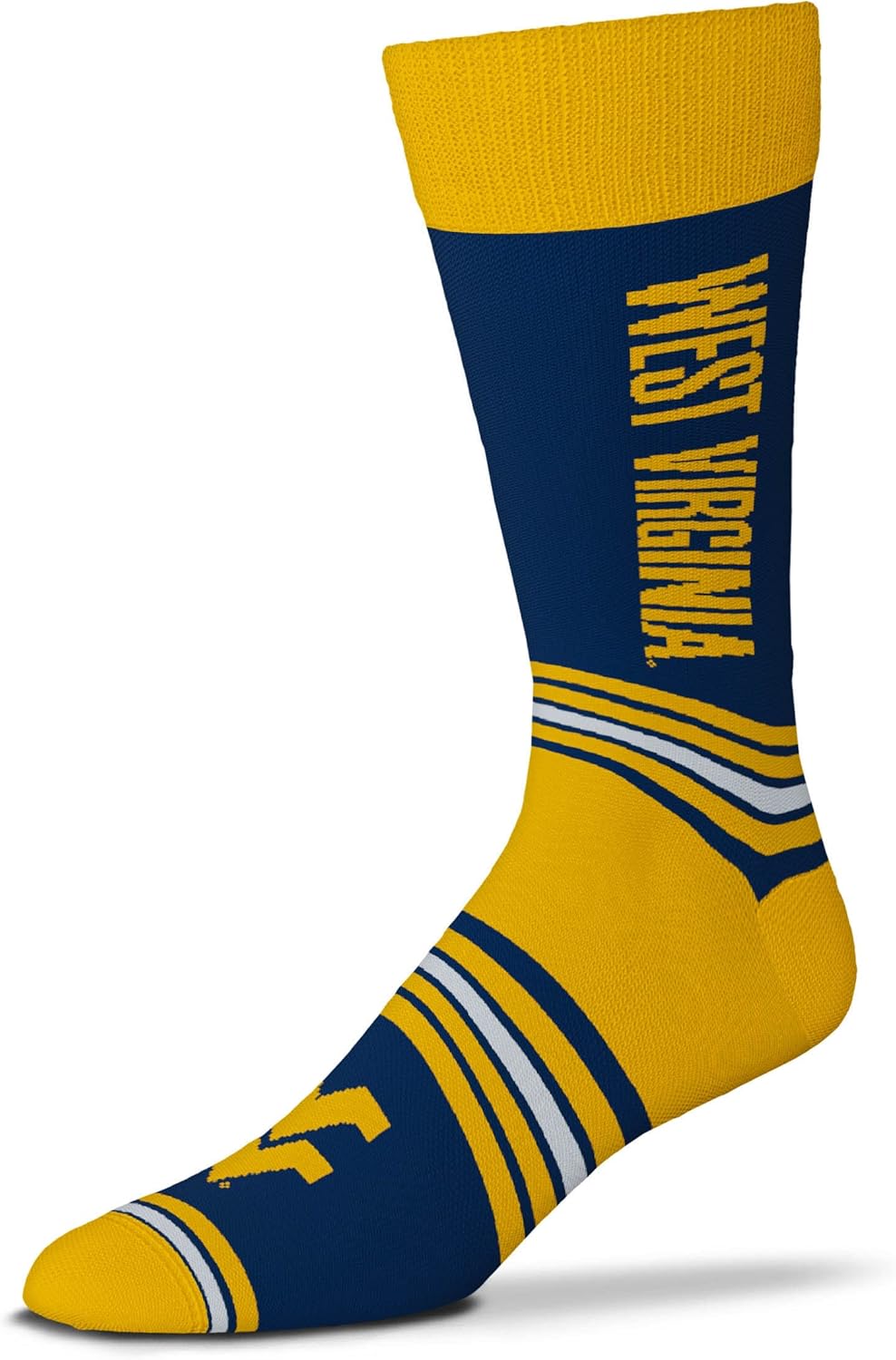 For Bare Feet NCAA unisex-adult Go Team Dress Crew Sock