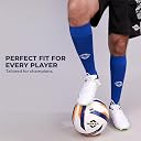 Nivia Ashtang 2.0 Football Stockings, Soccer Stockings, Stockings for Men (Blue, Medium) gallery image