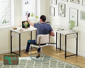 Amazon | AODK l字デスク パソコンデスク L字型 ゲーミング