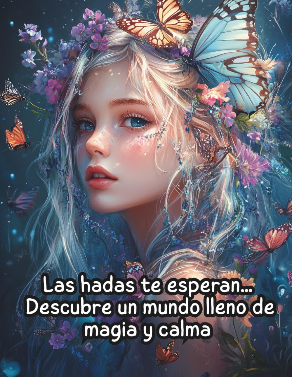 El Encantador Mundo de las Hadas: Libro de Colorear para Adultos y Jóvenes