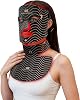 Red Light Therapy Mask for Face&Neck - 4 Light Modes with 850nm NIR, Red,Yellow&Blue LED Light Therapy, 2600mAh Rechargeable LED Face Mask for Anti-Aging, Skin Firming&Radiant Glow at Home