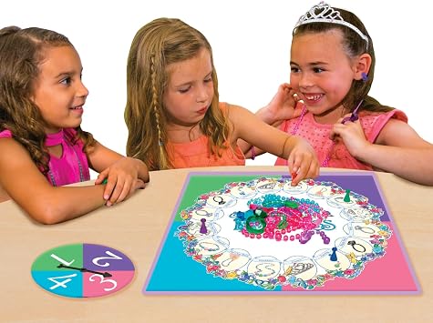 Pretty, Pretty, Princess Game with 90's Artwork, by Winning Moves Games USA | Jewelry Dress-Up Game, 2-4 Players, Ages 5+