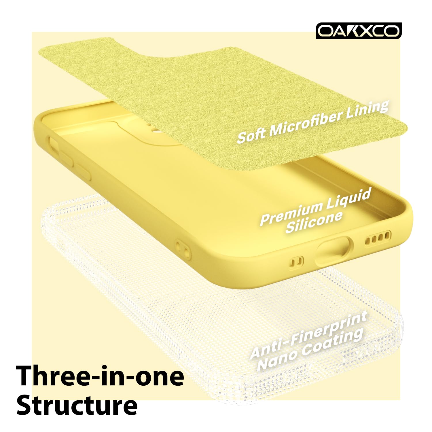 oakxco for iPhone 16 Pro Max Case Liquid Silicone, Soft Rubber Gel Elegant Aesthetic Basic Simple Cover, Cute Thin Slim TPU Matte Solid Color Plain Smooth Case for Women Girl, Light Pink — view 809