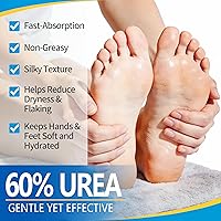 Vista 3 de Urea Cream Stick 60% Plus 2% Salicylic Acid Maximum Strength Exfoliating Moisturizer for Dry Cracked Feet, Hands & Elbows, Deep Hydration & Callus