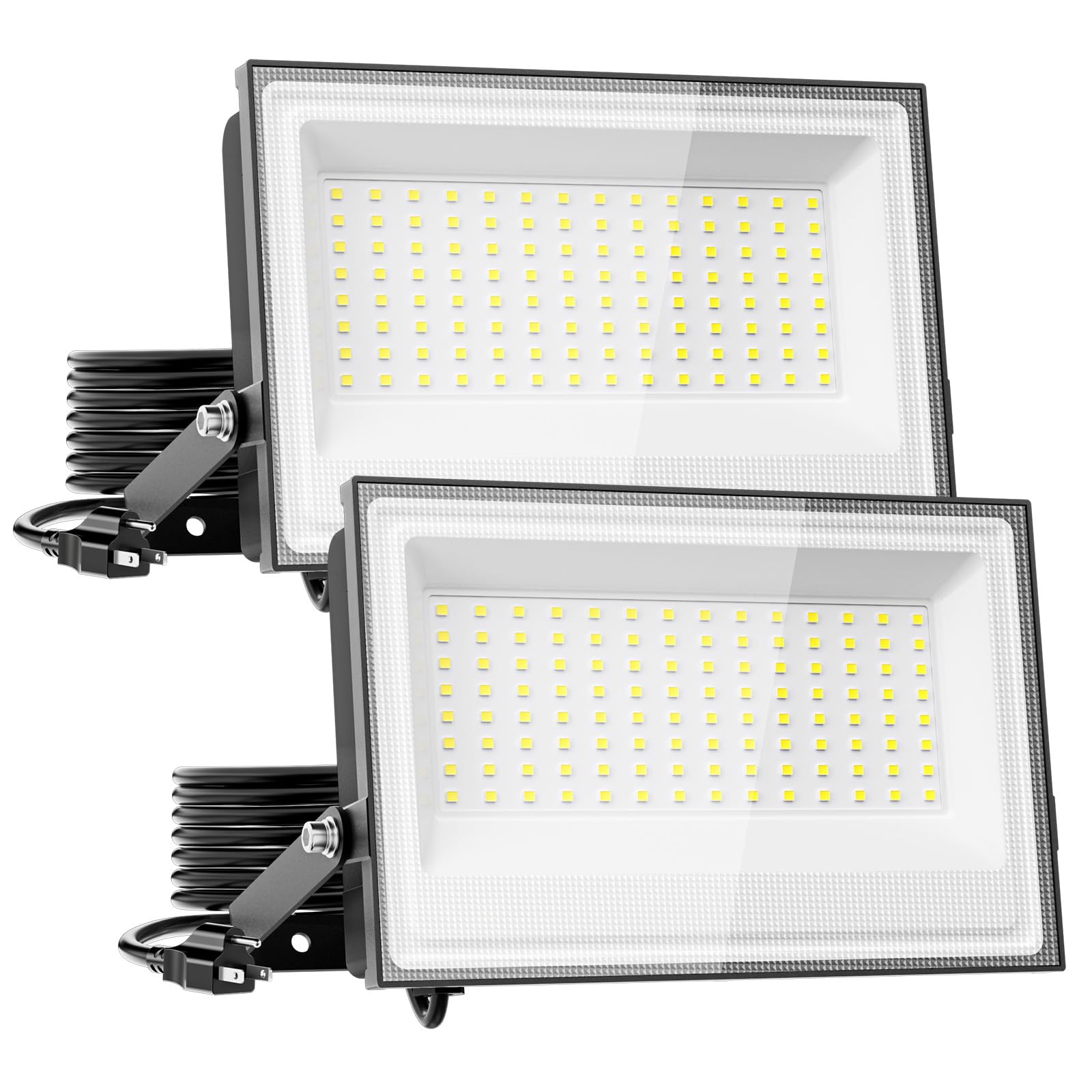 Meloght 160W Flood Lights Outdoor, 16000LM LED Work Light with