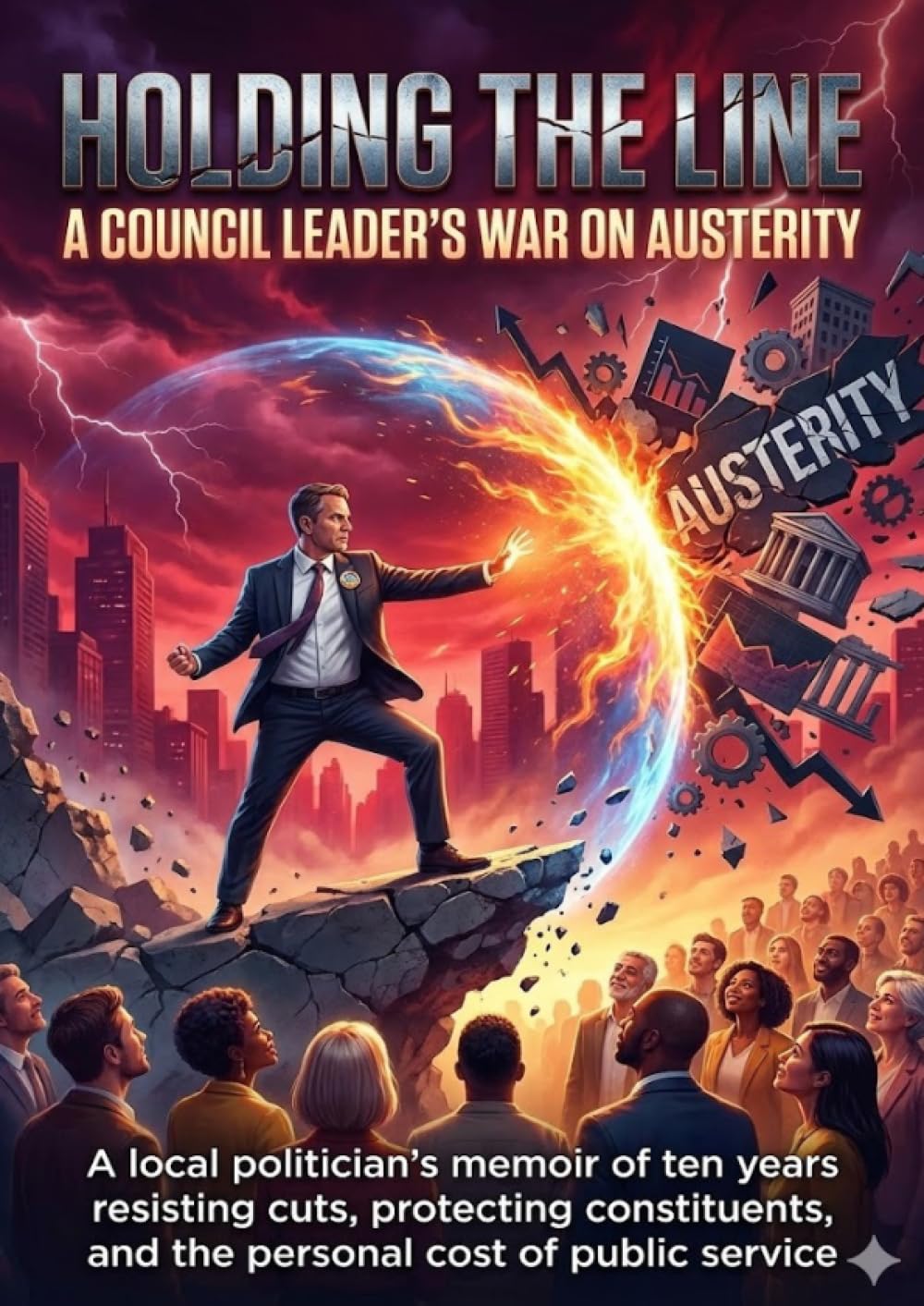 Holding the Line: A Council Leader's War on Austerity: A local politician's memoir of ten years resisting cuts, protecting constituents, and the personal cost of public service