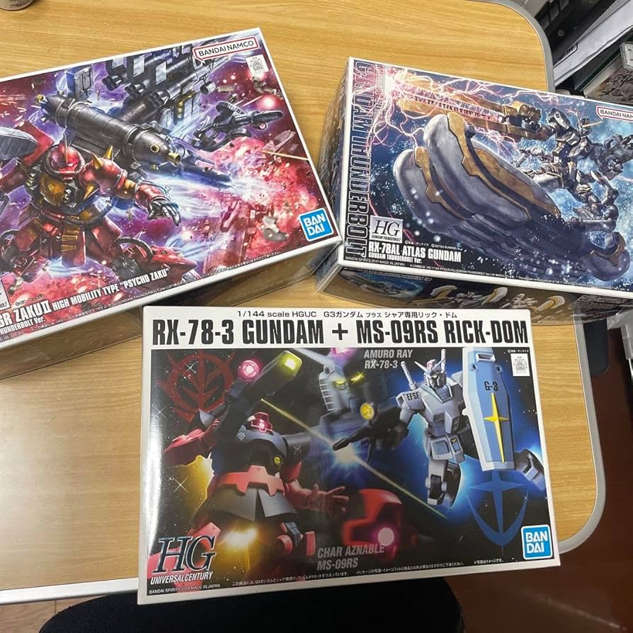 機動戦士ガンダム　サンダーボルト　まとめ売り Amazon | HGUC まとめ売り(未組立)HG 1/144 サンダーボルト ドム