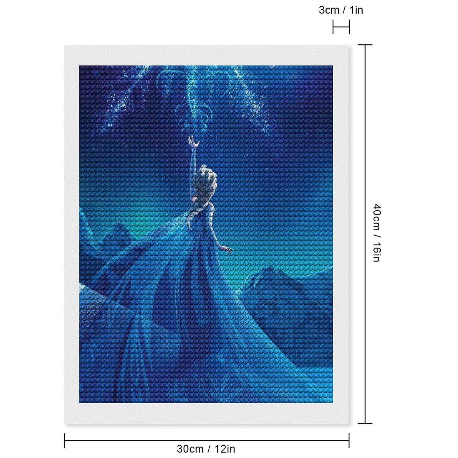 Amazon | ダイヤモンドアート アナと雪の女王 (2) ダイヤモンド絵画 5D