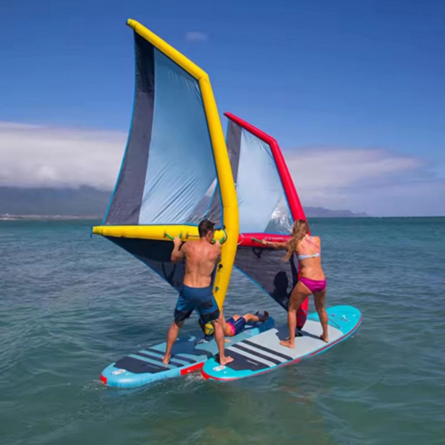 Oshhni インフレータブルサーフィンウィング、バック