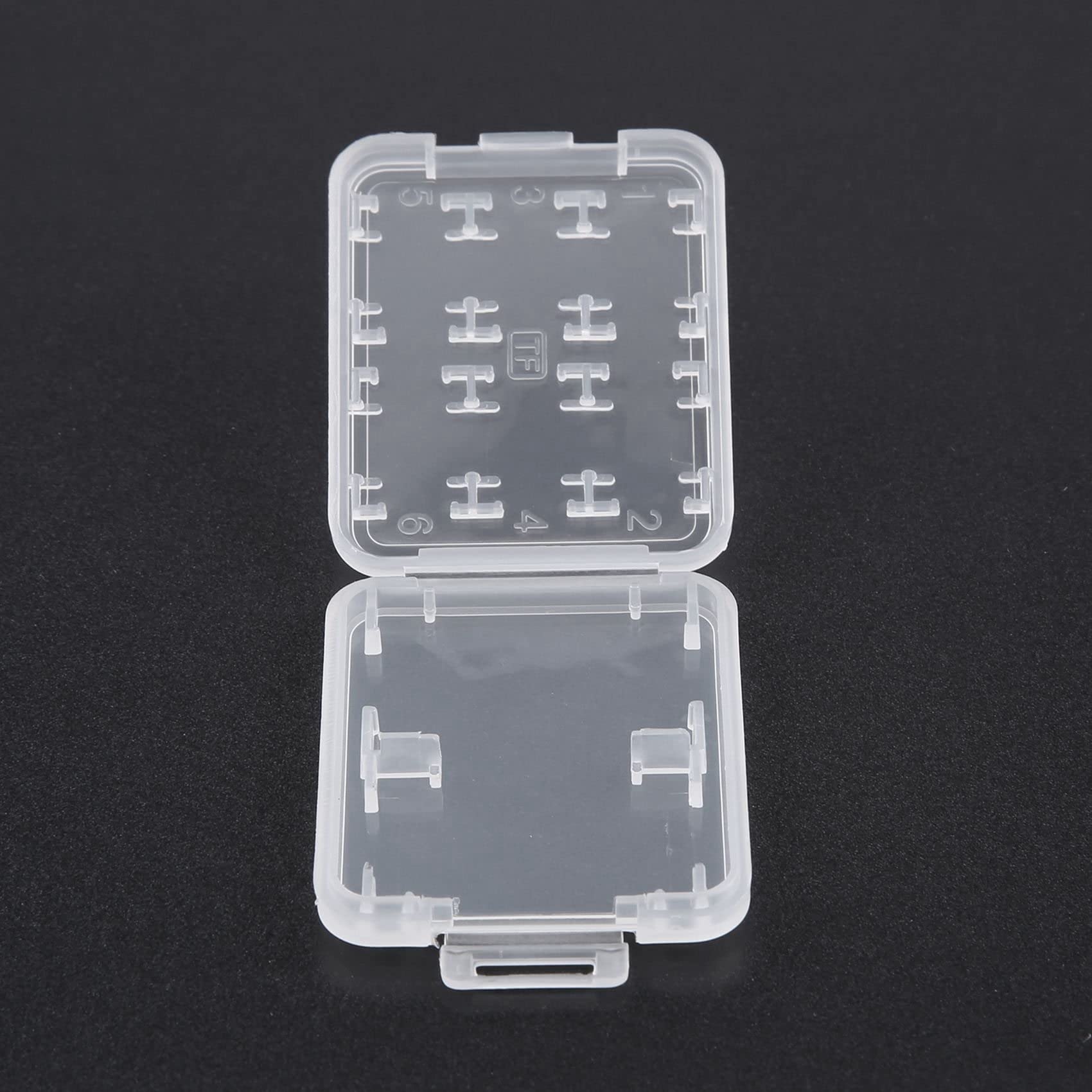 Bloepum 4X Eight in One Plastic Micro-SD SDHC TF MS Memory Card Storage Case Box Protector Holder