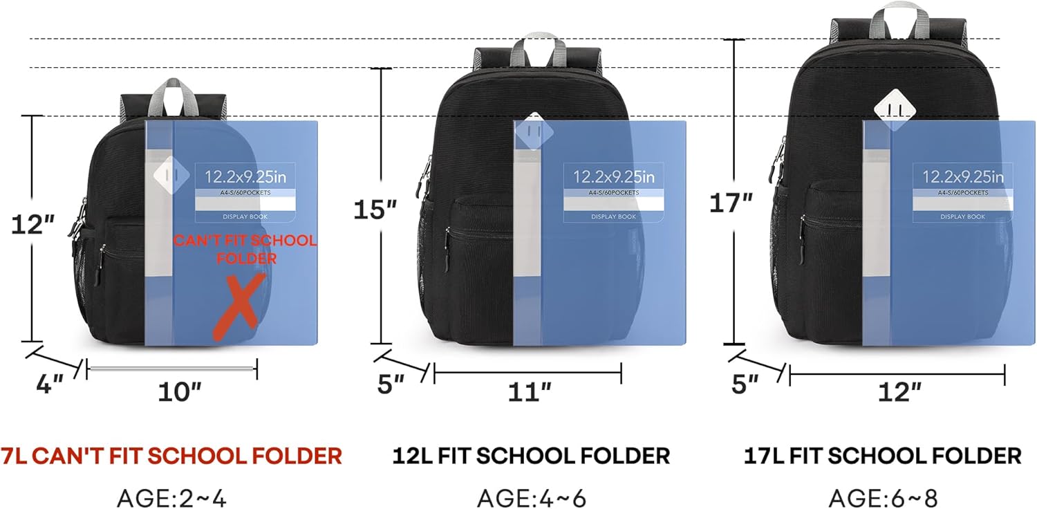 mibasies Toddler Backpack for Boys 2-4: Preschool Backpacks for Boys - Cute Kids Backpack - Image 9