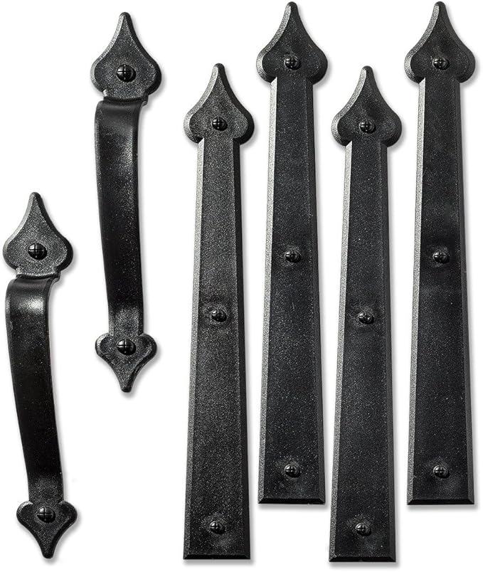 Creative Hardware 45207 Handle/Hinge Decorative Accent Set Carriage
