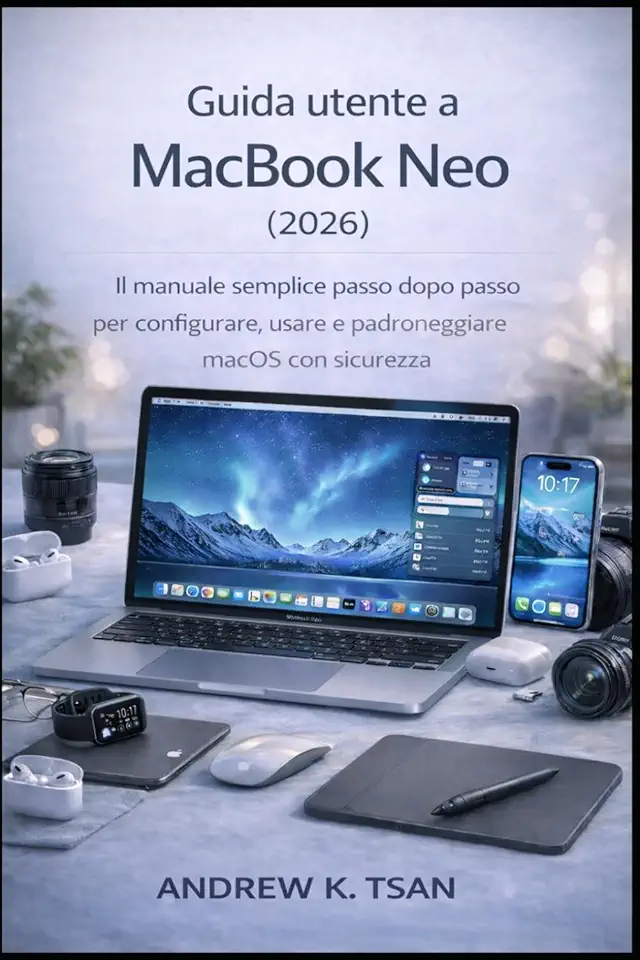 Guía del usuario de MacBook Neo (2026): Manual sencillo paso a paso para configurar, navegar y dominar macOS con confianza (Spanish Edition)