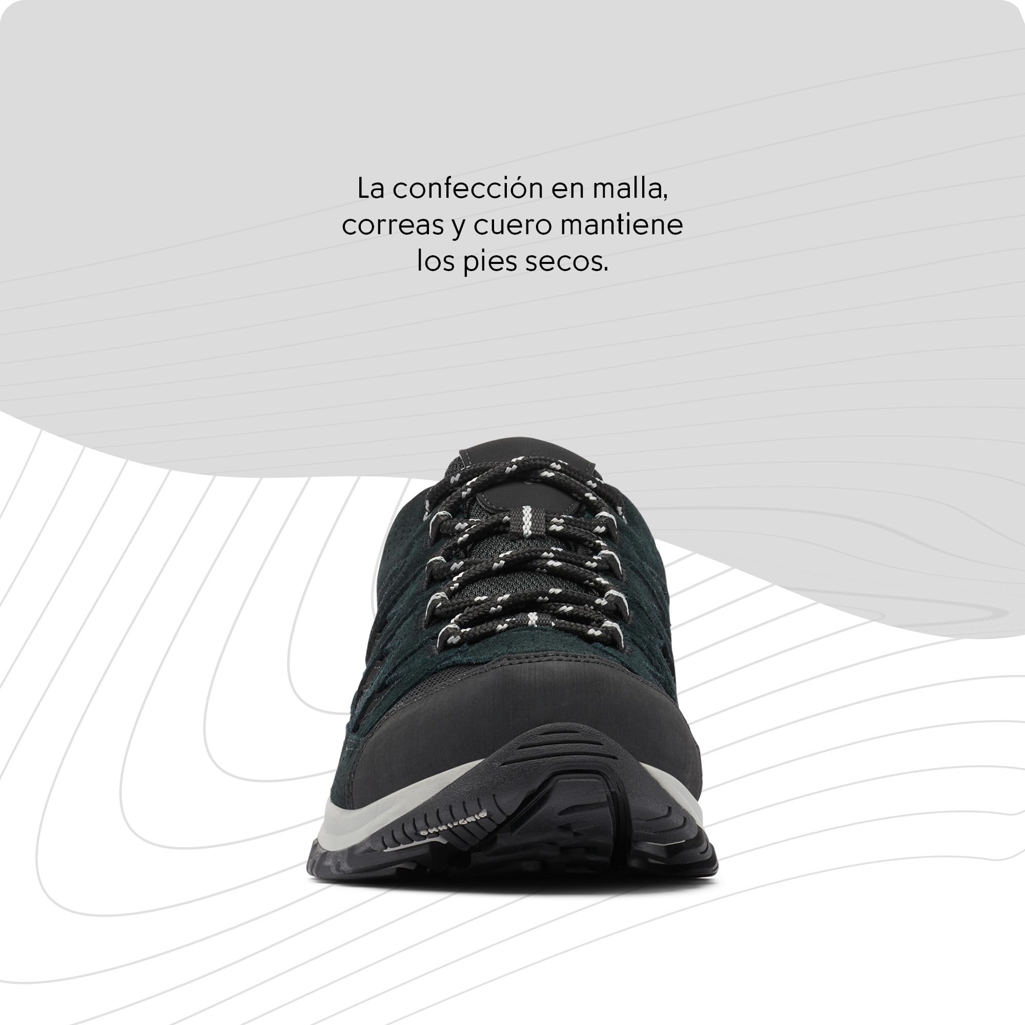Columbia Crestwood Waterproof, Zapatillas De Senderismo Y Trekking para Hombre