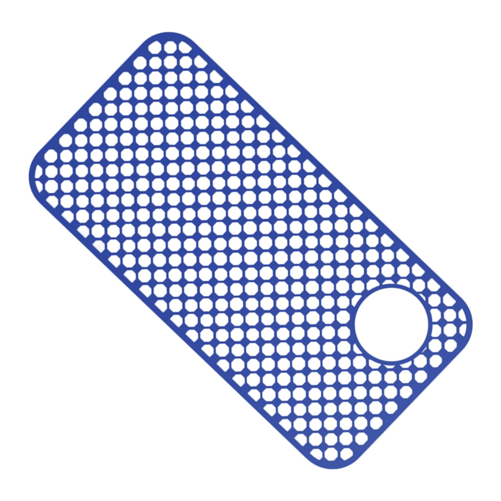 Tapis de séchage en silicone anti-glisse contre les rayures d'évier de cuisine