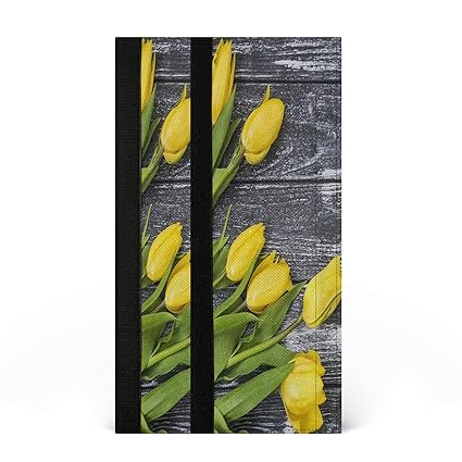 KLL Tulips 2 Pcs Refrigerator Door Handle Covers Dishwashers Grill Microwave Cabinet Door Cloth Protect Kitchen Appliance Clean