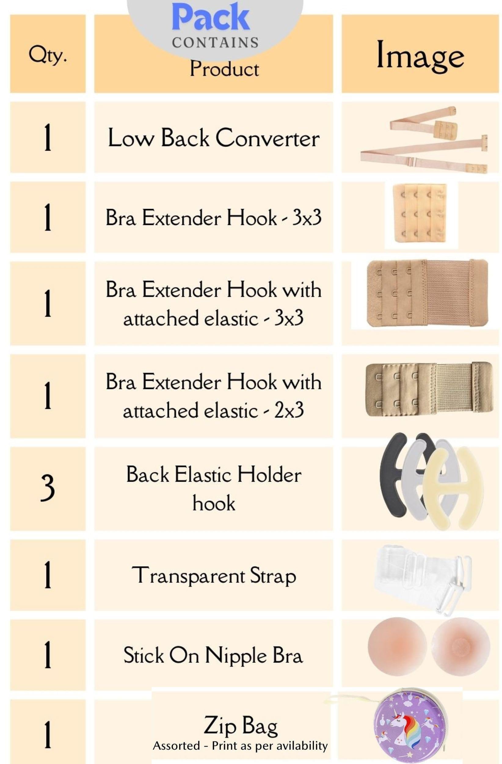 Fabme Women's Nylon Abdominal Support (ACC004_Packof10-Skin_Free Size) - Image 3 thumbnail