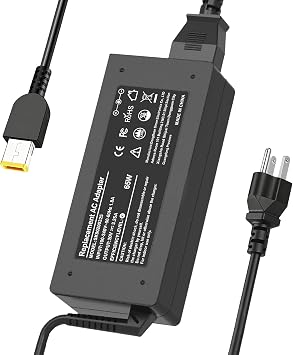 65W Laptop Charger Compatible with Lenovo Thinkpad T470 T460 T470S T440 | T440S T440P T450 T460S T560 E440 E450 E550 E560 G50 G50-70 Z50 Z50-70 ADLX65NLC2A ADLX65NCC3A Adapter Power Supply Cord