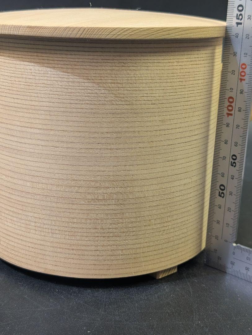 茶道具 曲水次 水注 曲片口水次 木地 茶事 木工芸 紙箱 曲げわっぱ