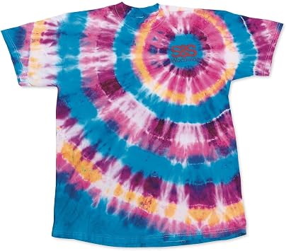 S&S Worldwide Color Splash! Easy Tie Dye Super Pack, 4 ea 6 Colors Dye Powder + Soda Ash, 4-oz Squeeze Bottles, Rubber Bands, Just Add Water, For Groups, Tie-Dye, Batik, Ice Dye, Non-Toxic, Pack of 24