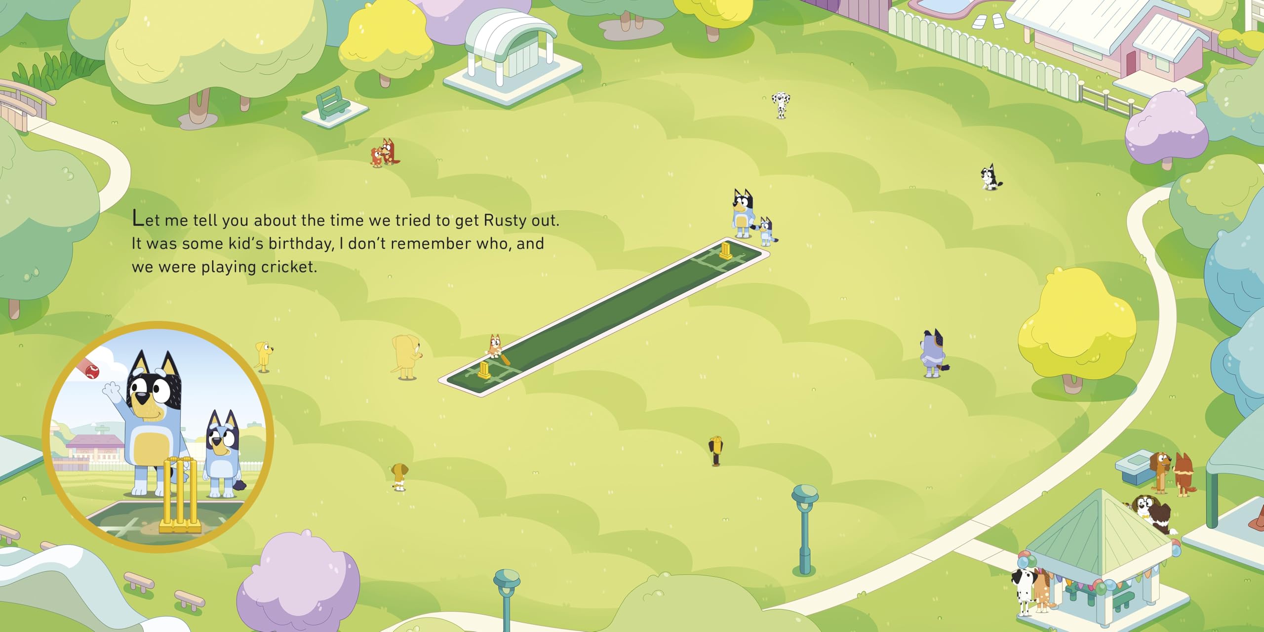 Bluey: Cricket: Join the game in this awesome picture book!