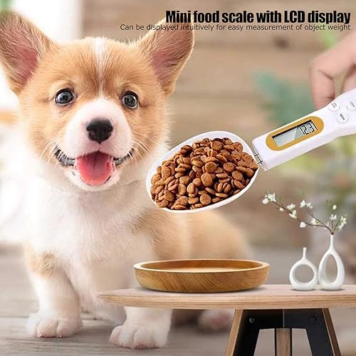 Miniatura 6 de Báscula de cuchara digital eléctrica, básculas de medición de alimentos, accesorio para hornear de cocina con pantalla LCD, báscula de cuchara