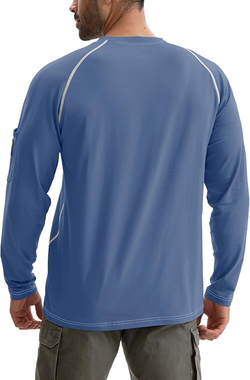 FR Shirts for Men 6oz FR Hoodies Hooded Shirts Lightweight Flame Resistant | Fire Retardant Hoodie NFPA 2112 UL Certified NFPA2112 CAT2, Stretch, Hood