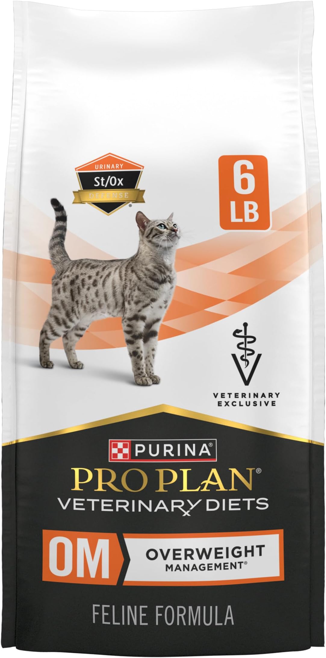 - Purina OM Overweight Management Feline Formula Dry Cat Food - 6 lb. Bag