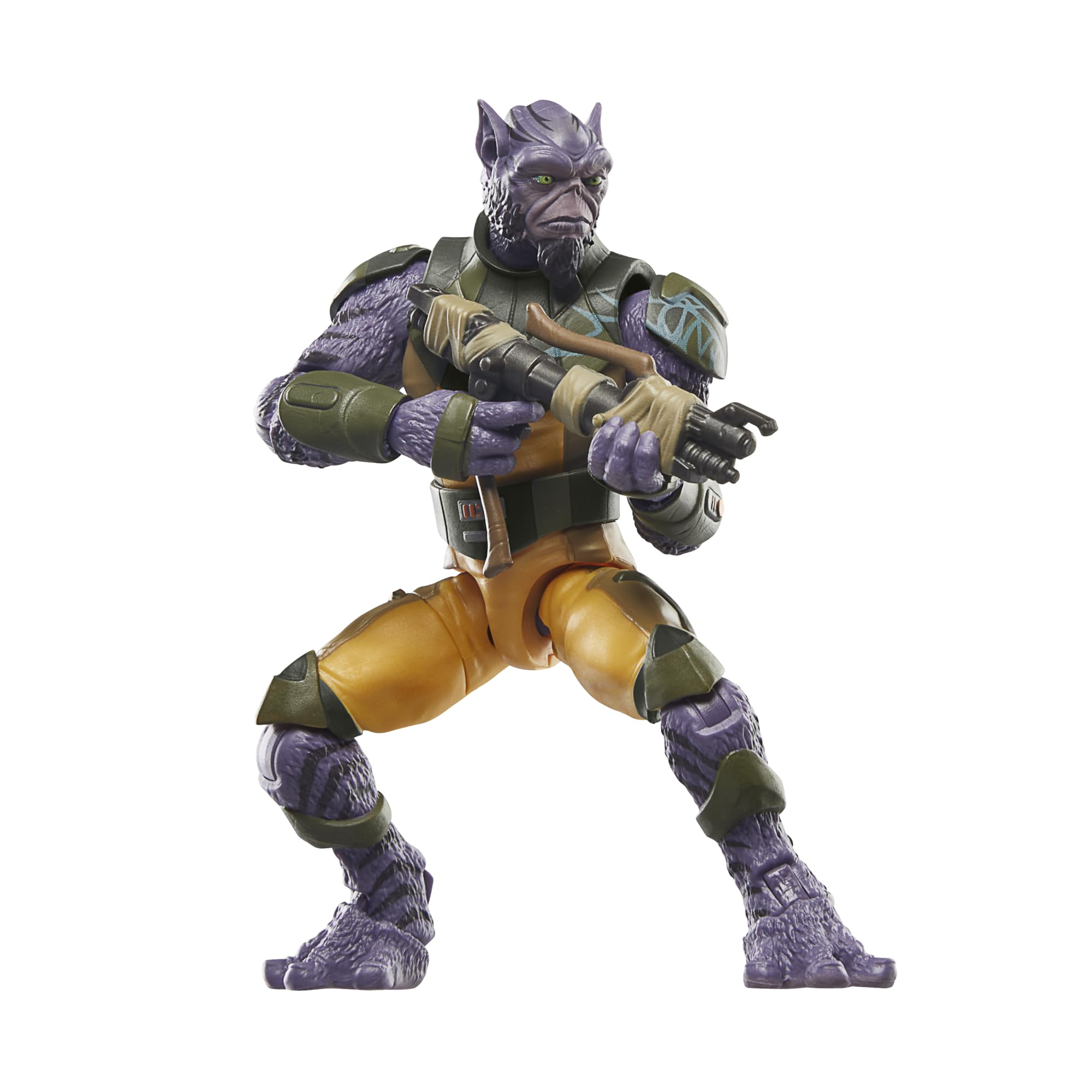 Star Wars The Vintage Collection Garazeb “Zeb” Orrelios, Rebels Deluxe 3.75 Inch Action Figure, Purple