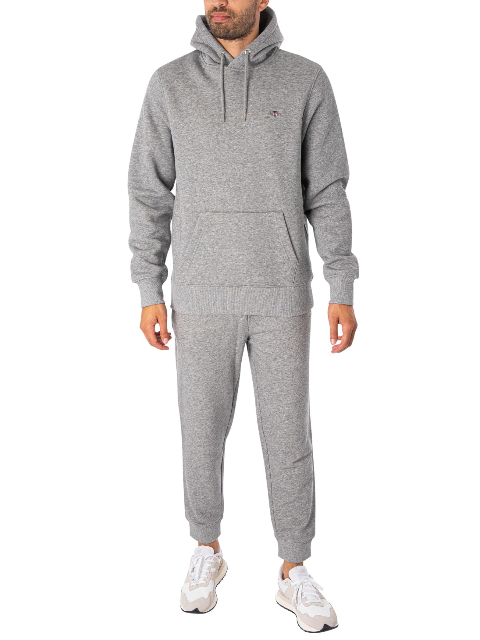 Gant Herren Reg Shield Hoodie Kapuzenpullover – Bild 5