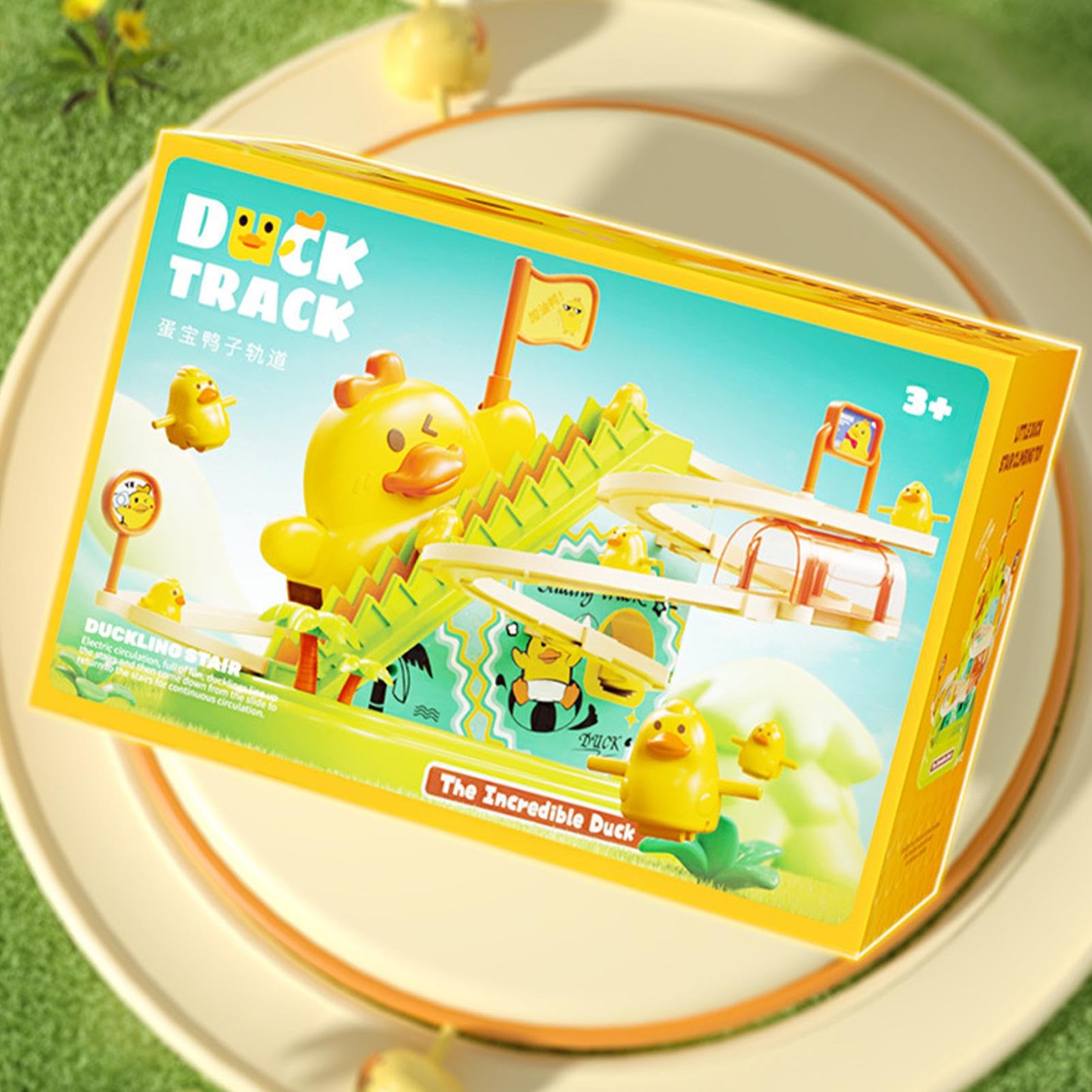 Canard électrique Jouet à Monter Les Escaliers, HOVCEH Lot De