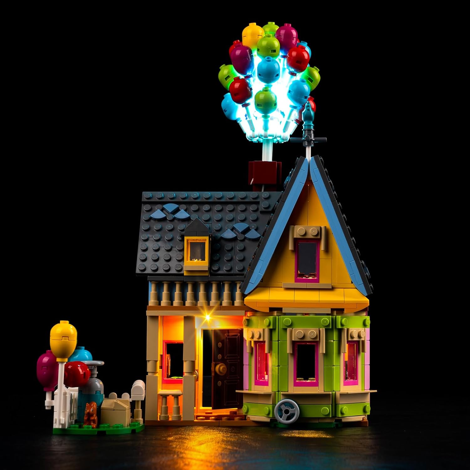Upgraded Led Light Kit for Lego Up House Disney 100 Celebration Building Toy Set, Compatible with Lego 43217, Gift Idea for Adult Builders and Fans (Model Not Included)