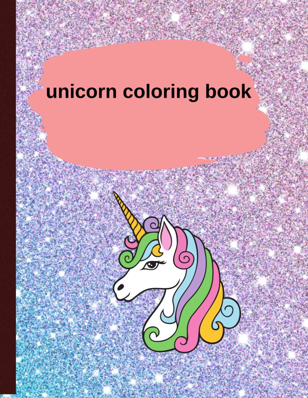 unicorn coloring book: Unicorn coloring book, for children