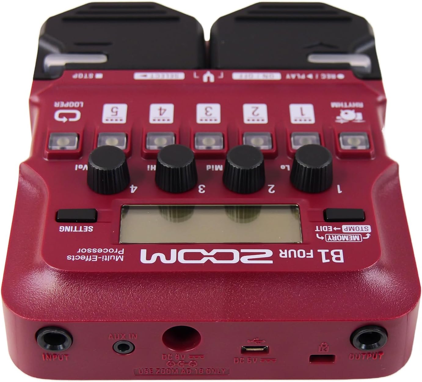 ZOOM B1 FOUR/ACアダプター付/ズーム Bass Multi-Effects Processor