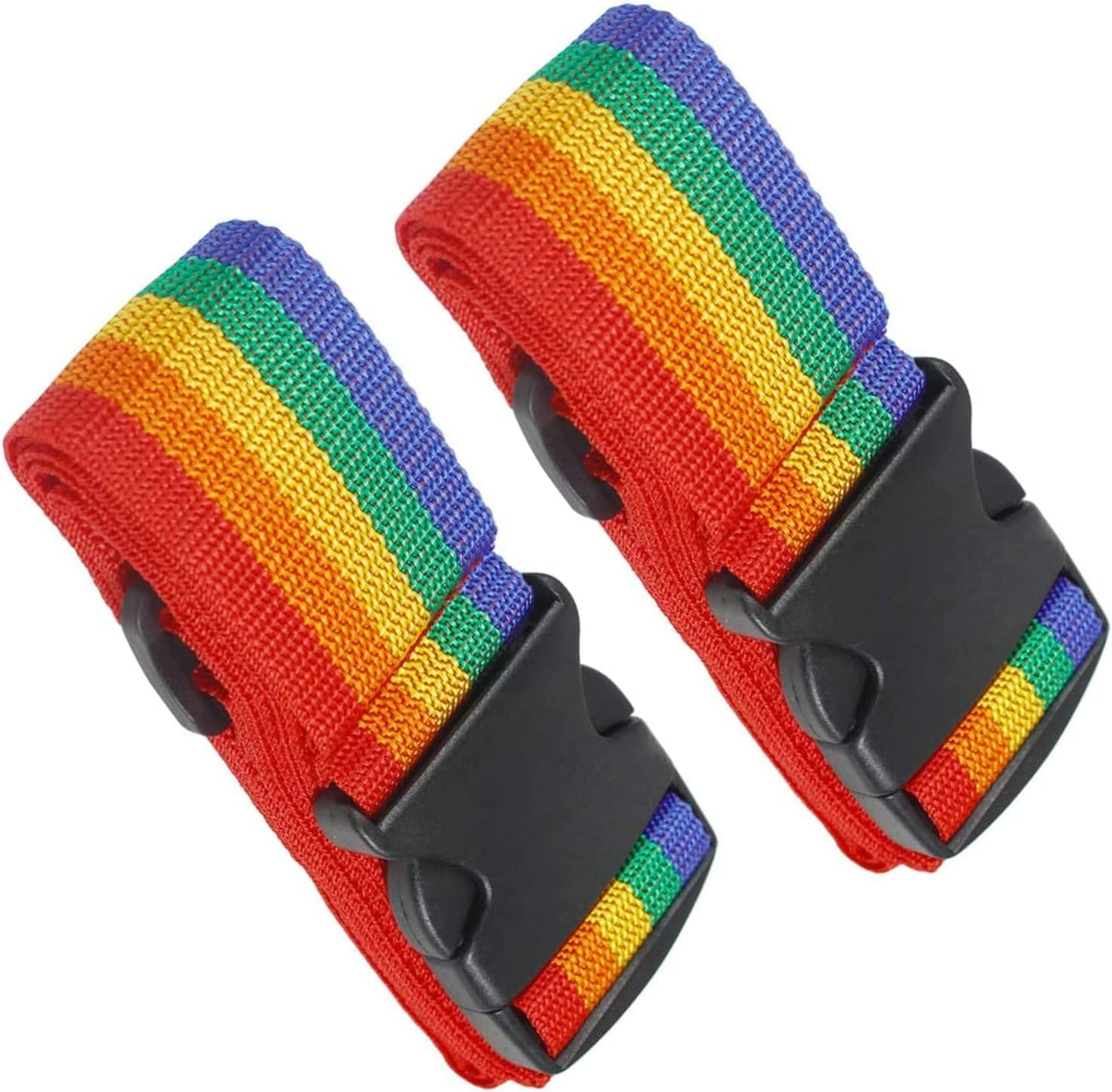 Heavy Duty Luggage Straps For Suitcases, Adjustable Packing