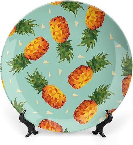 Miniatura 19 de XISUNYA Plato decorativo de 7 pulgadas, plato retro de vajilla con estampado de calle estrecha de la ciudad europea, accesorio de decoración para